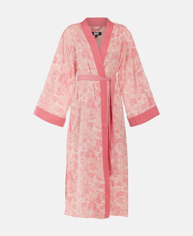 

Банный халат DKNY, античный розовый