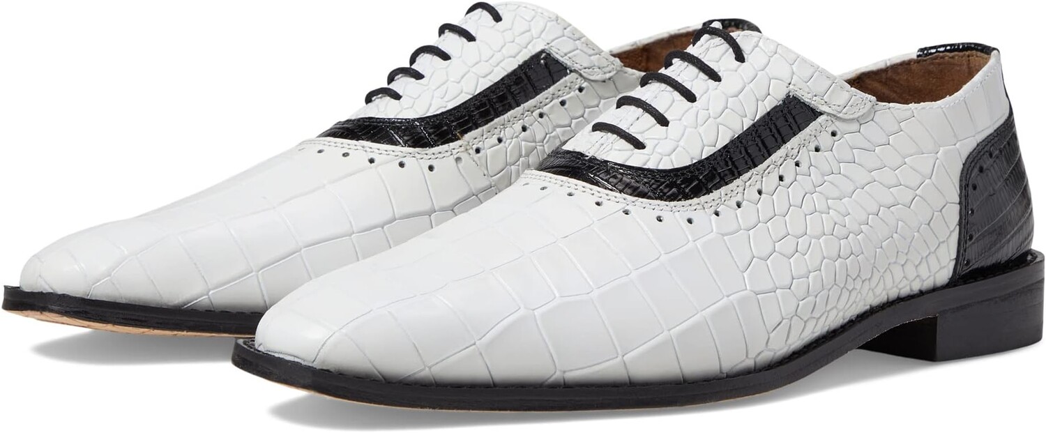 

Оксфорды Riccardi Lace-Up Oxford Stacy Adams, цвет Black/White