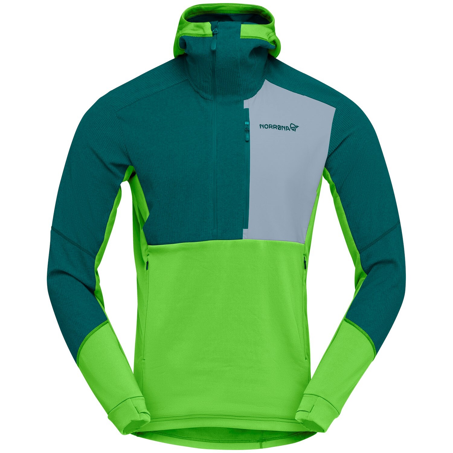

Толстовка Norrona Lofoten Thermal Pro, зеленый