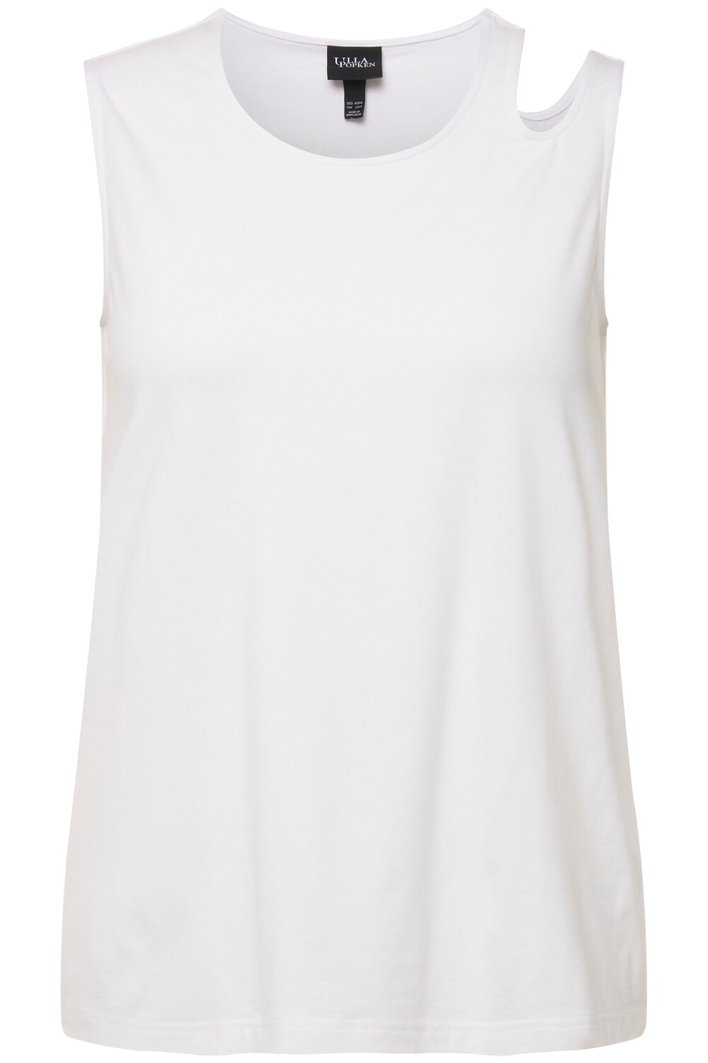 

Футболка Ulla Popken Strick Top, цвет schneeweiß