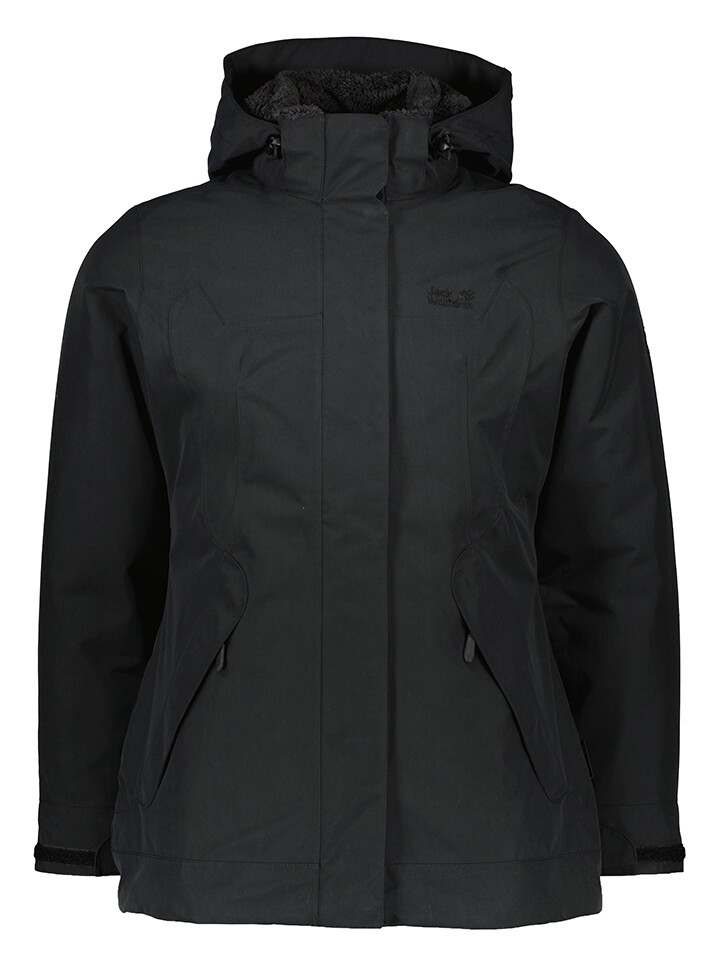 

Парка Jack Wolfskin, черный