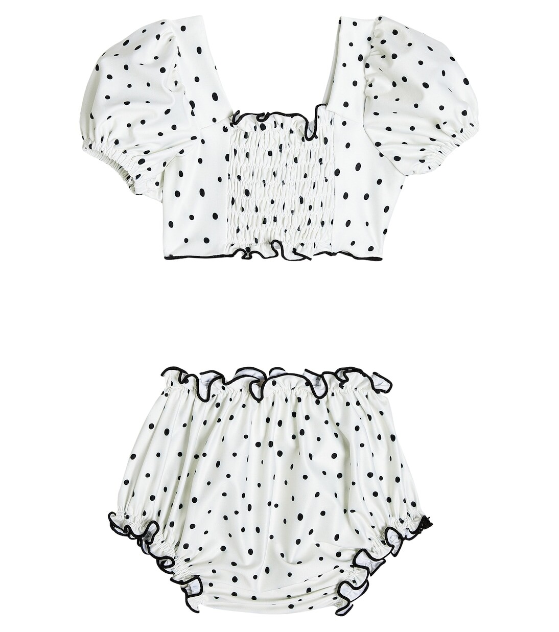 

Купальник baby formentera в горошек Suncracy, белый