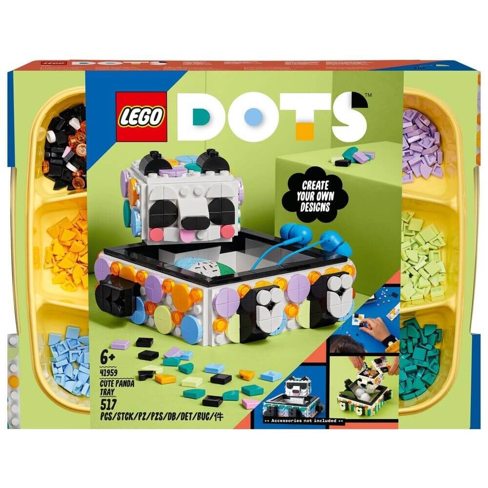 

Конструктор Lego Dots Cute Panda Tray 517 pcs