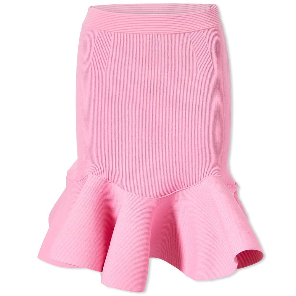 

Юбка Alexander McQueen Ruffle Rib Mini Skirt