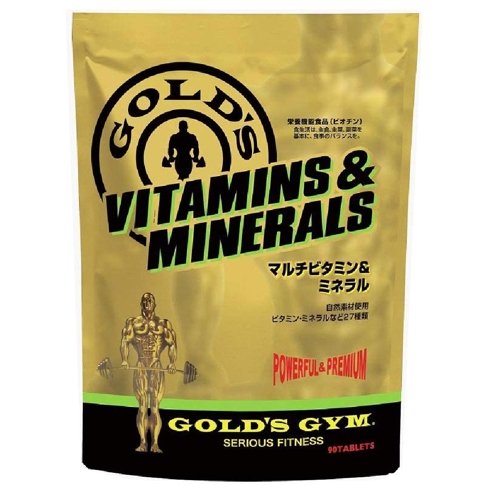 Мультивитамины и минералы Gold's Gym, 90 таблеток мультивитамины и минералы женские таб п о 1 3г 90