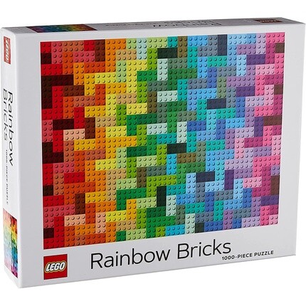 

Пазл-конструктор Lego Rainbow Bricks, 1000 деталей