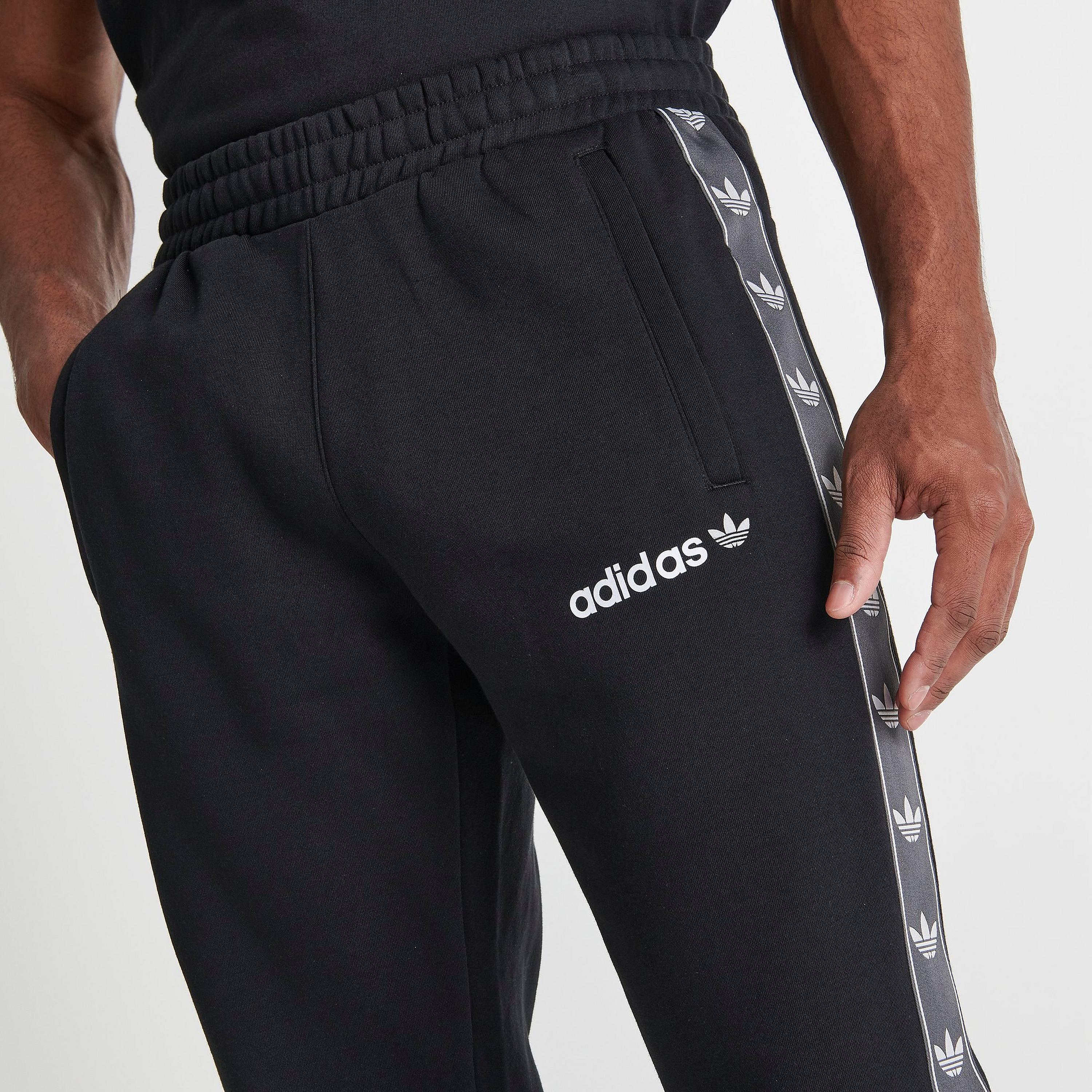 Adidas originals tape cheap fleece pants