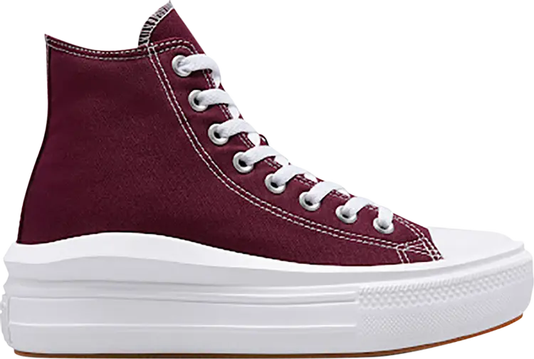 Converse Wmns Chuck Taylor All Star Move Platform High Dark Beetroot CDEK.Shopping