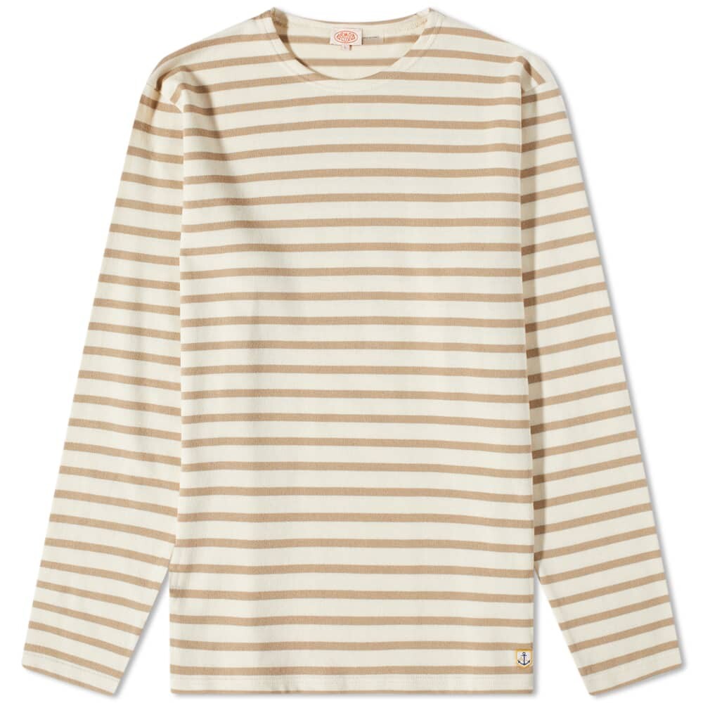 

Футболка Armor-Lux Long Sleeve Classic Stripe Tee, Серый