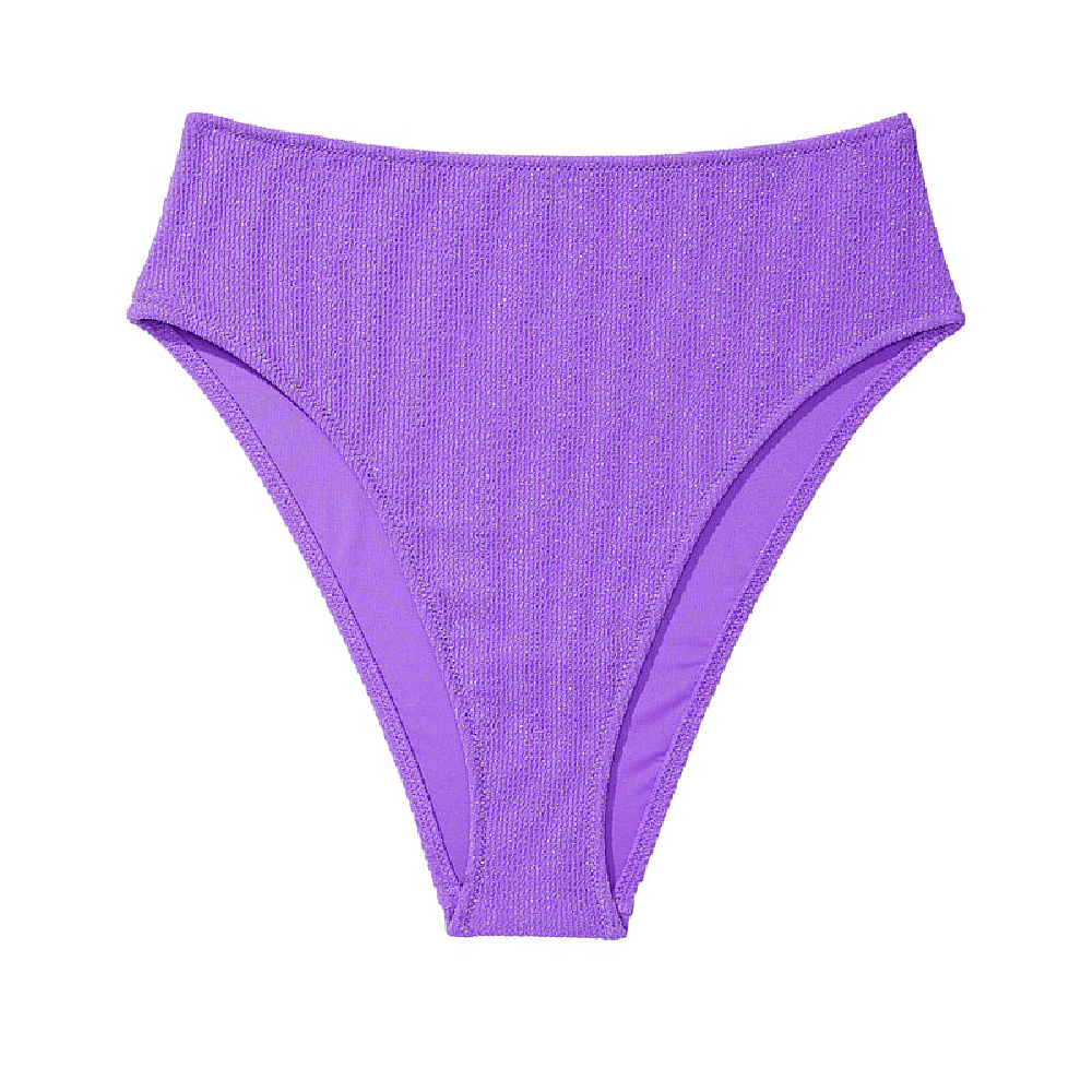 цена Трусы бикини Victoria's Secret Pink High-waist Cheeky, фиолетовый