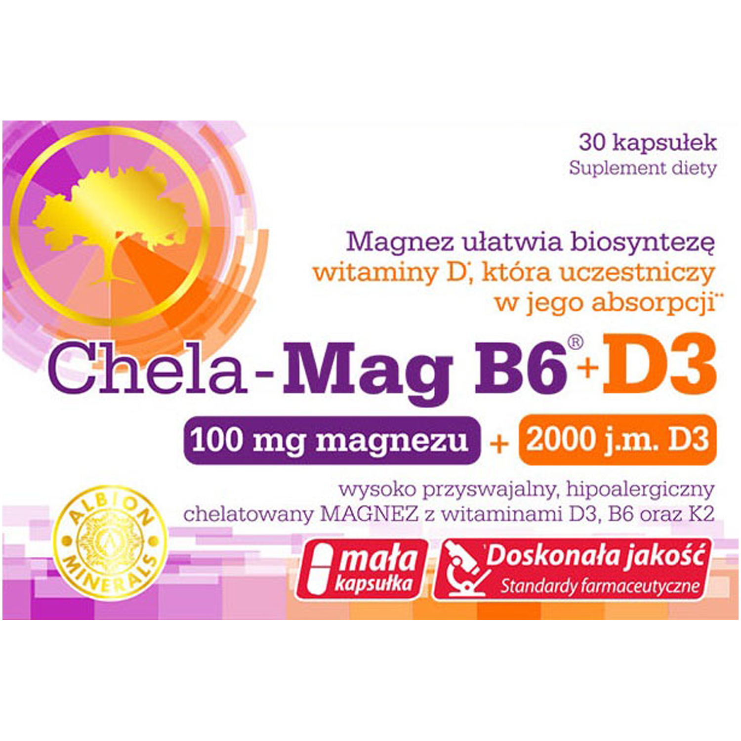 Olimp Chela-Mag B6 + D3 биологически активная добавка, 30 таблеток/1 упаковка биологически активная добавка chela mag b6 690 мг 30