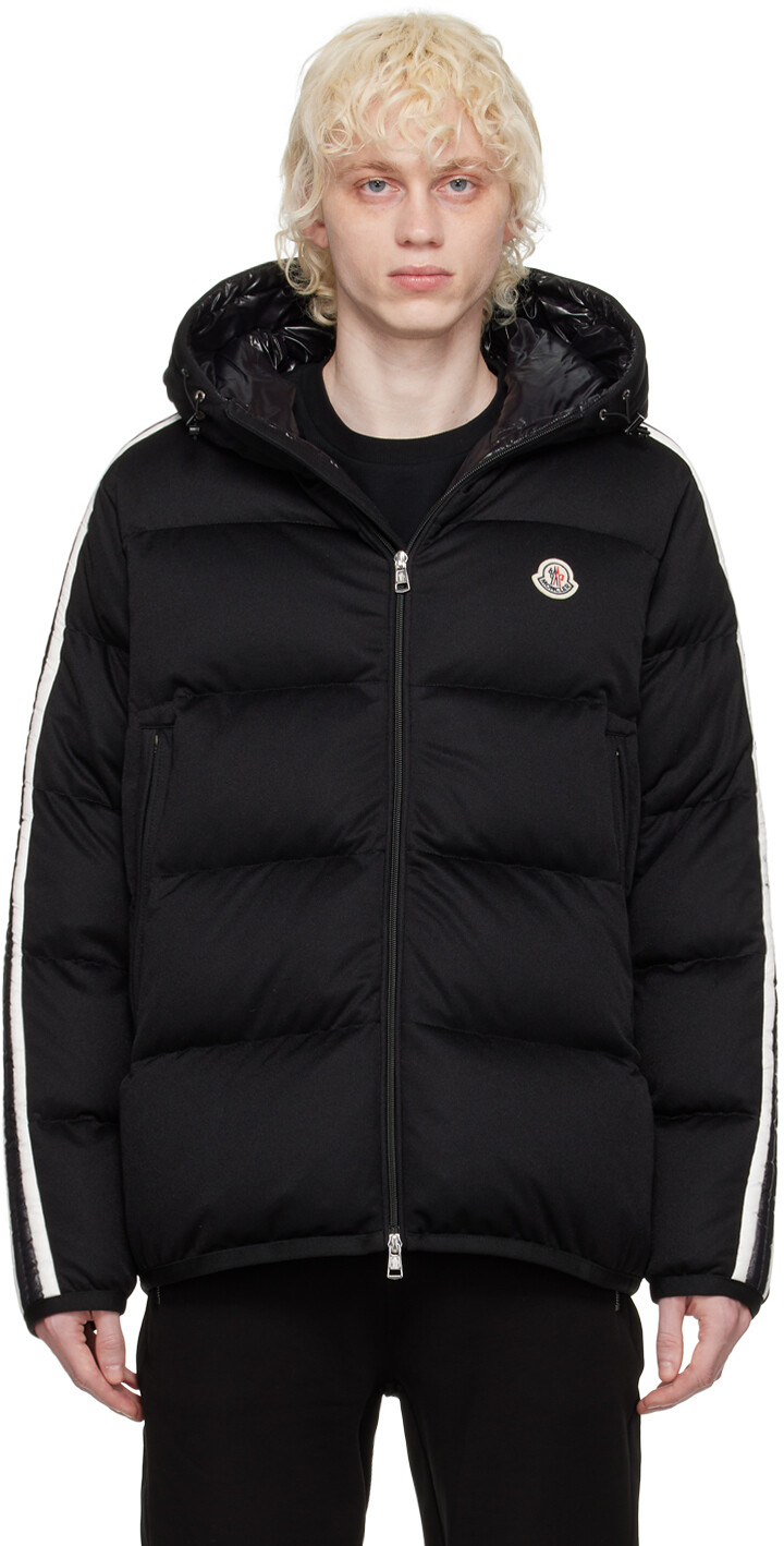 Черный пуховик Sanbesan Moncler