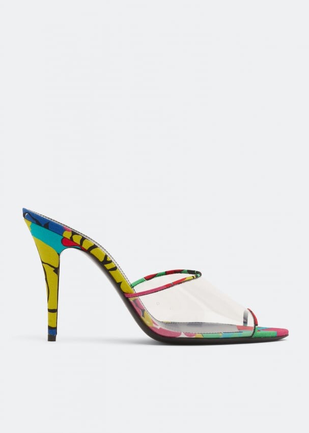 

Мюли SAINT LAURENT Lolita mules, разноцветный