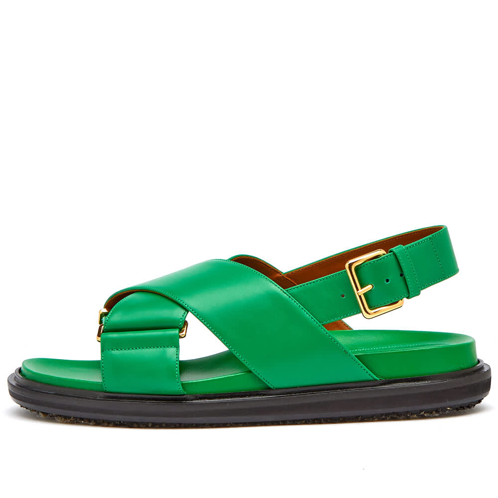 

Шлепанцы Marni Fussbett Crossed Sandal