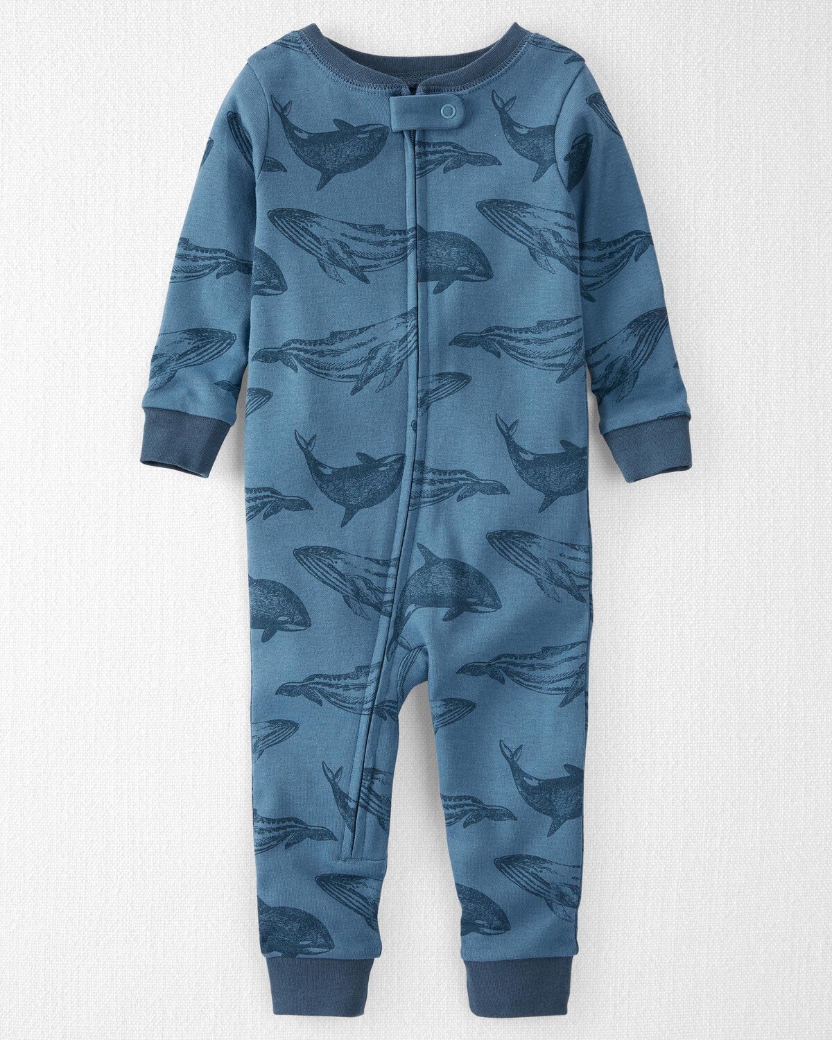 

Детская пижама из органического хлопка, цельнокроеная Carter's