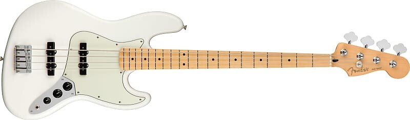 

Fender Player 4-струнная электрическая джазовая бас-гитара, кленовый гриф, полярно-белый 0149902515