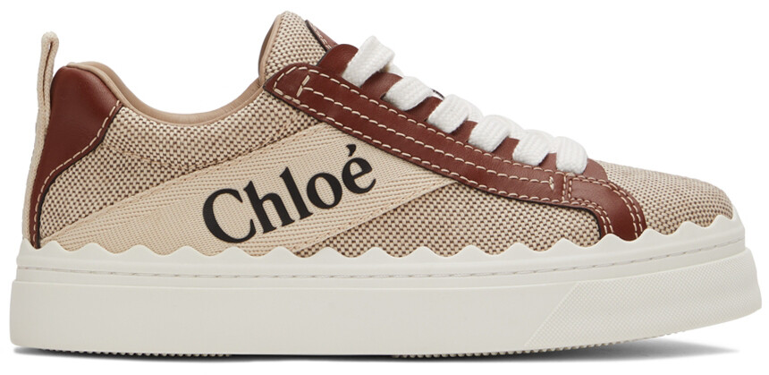 

Бежевые кроссовки Lauren Chloé, Бежевый