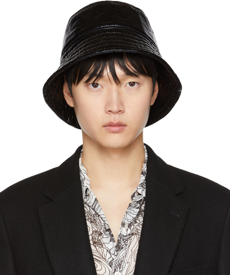 

Черная водоотталкивающая панама Dries Van Noten