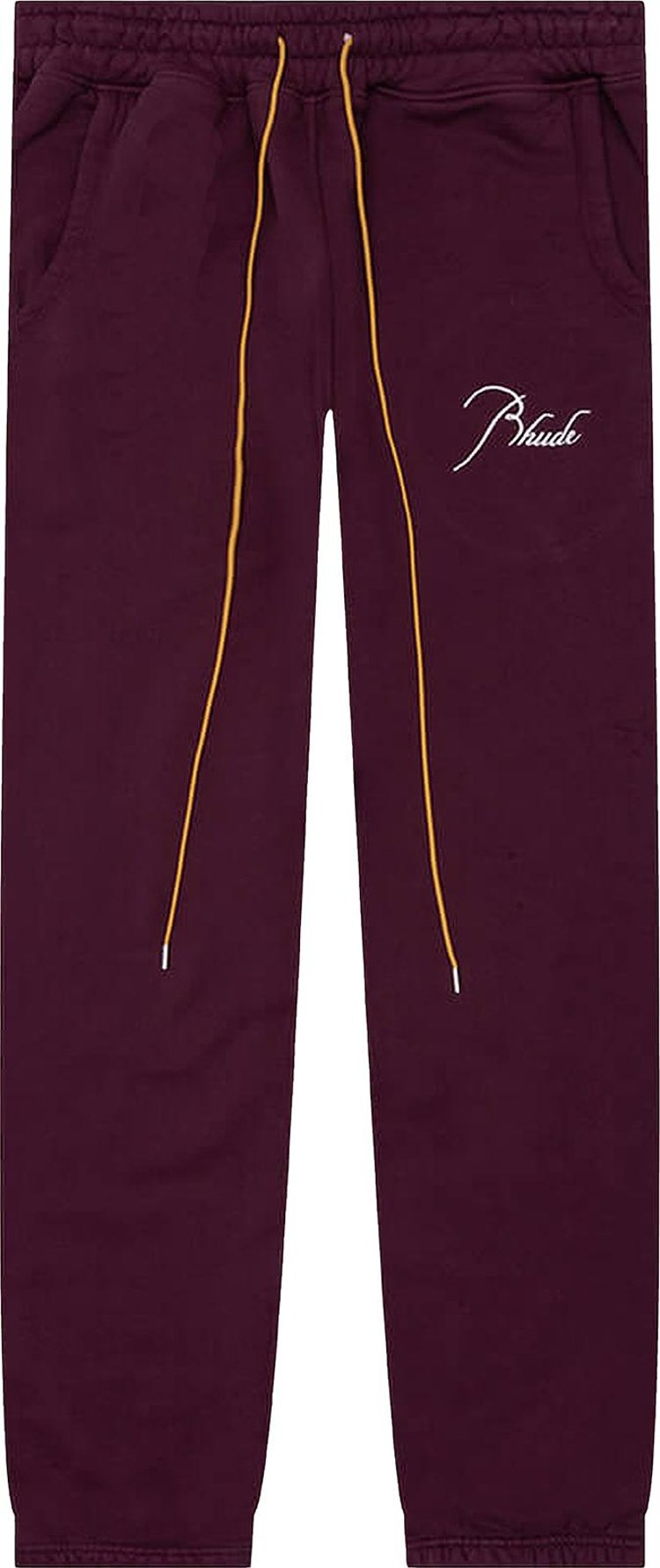 

Спортивные брюки Rhude Sweatpant 'Bordeaux', коричневый