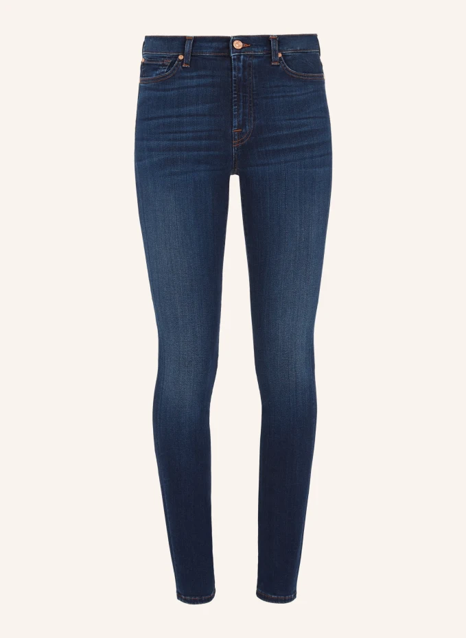 

Джинсы скинни hw skinny 7 For All Mankind, синий