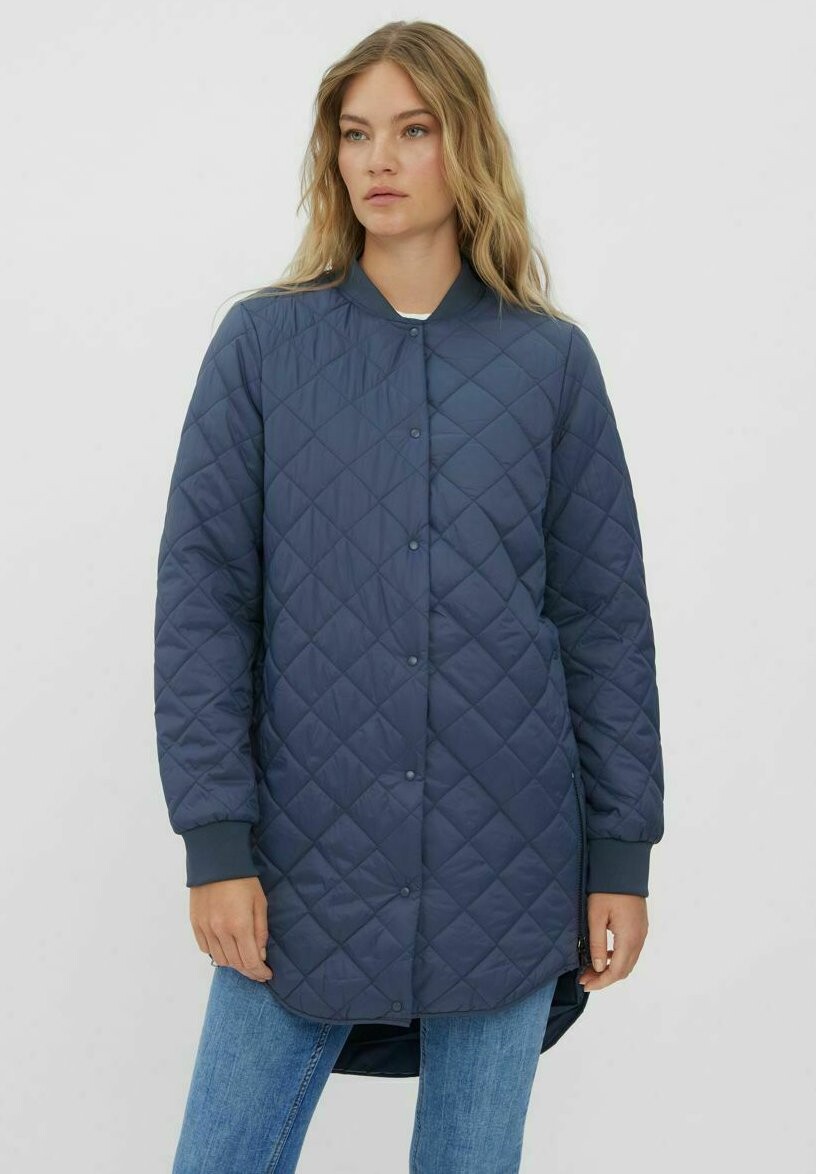 

Пальто короткое Vero Moda без капюшона, синий