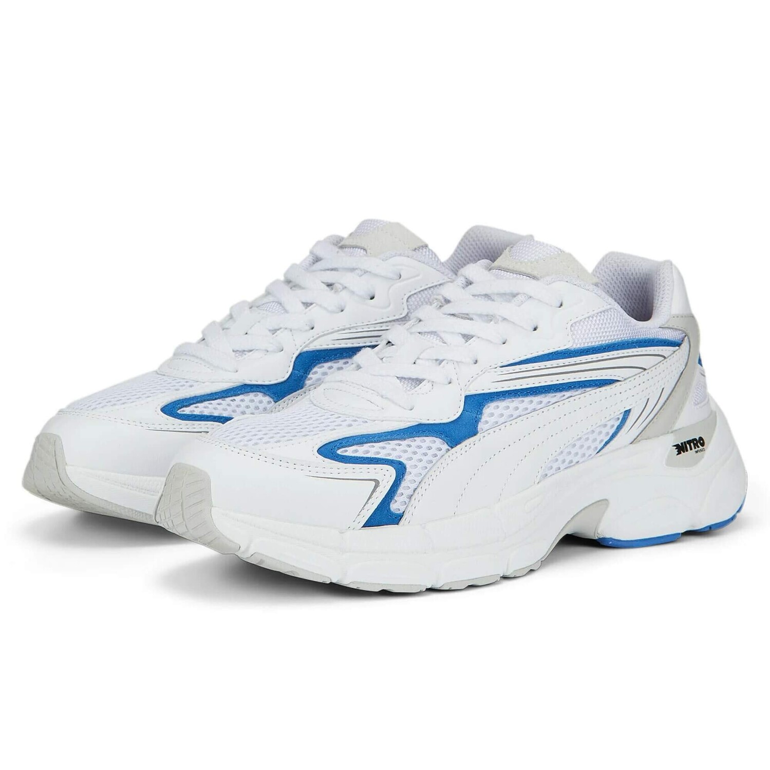 

Кроссовки Puma Teveris Nitro Base Unisex, белый/синий