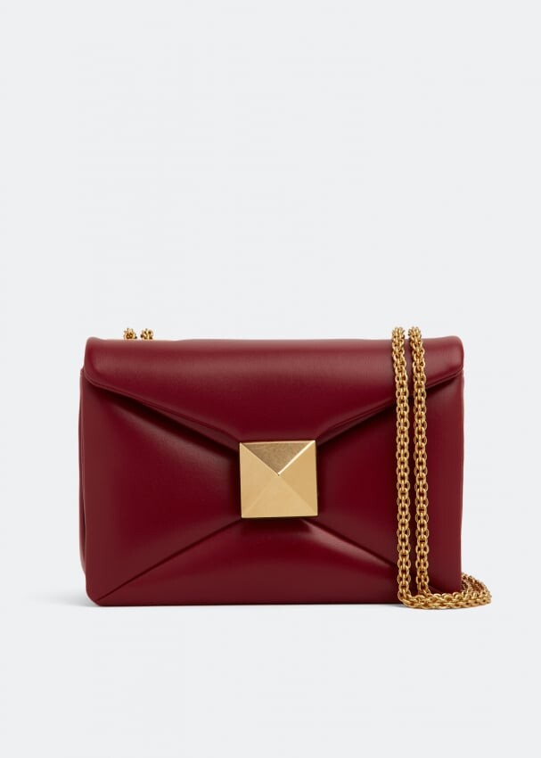 

Сумка VALENTINO GARAVANI One Stud chain bag, красный
