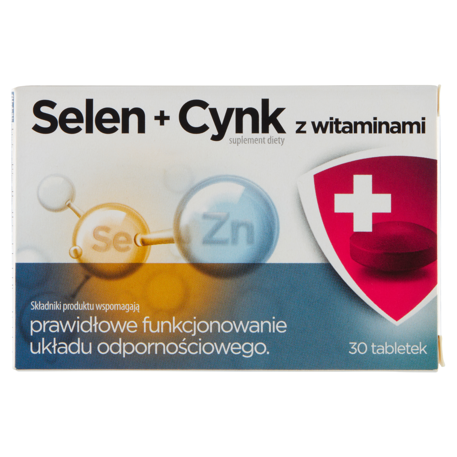 Selen+Cynk биологически активная добавка, 30 таблеток/1 упаковка myvita биологически активная добавка silver selen forte 120 капсул