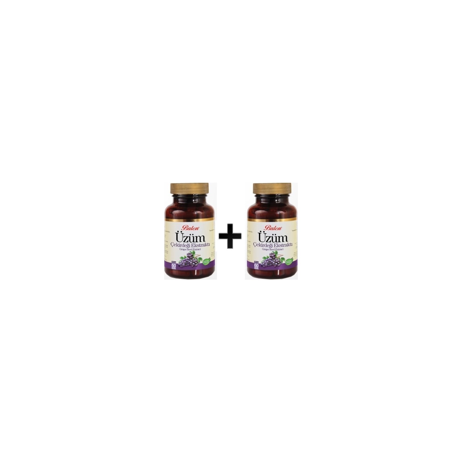 Экстракт виноградных косточек Balen 300 мг, 60 капсул бад для поддержки зрения mrm nutrition inc экстракт виноградных косточек 120 мг в капсулах 100 шт