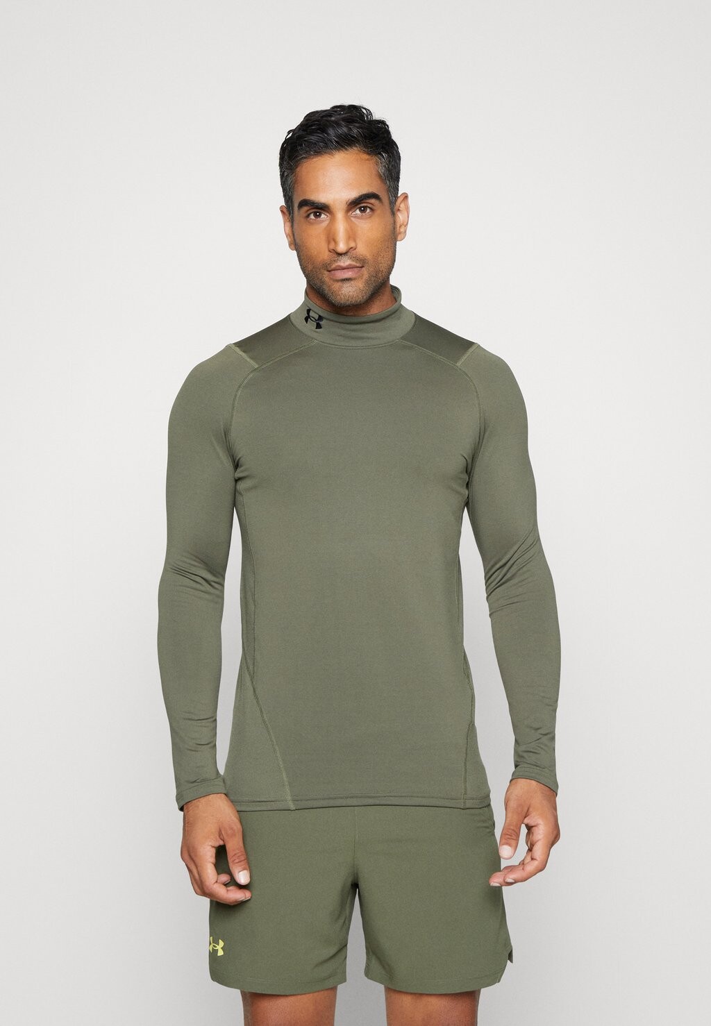 

Футболка с длинным рукавом FITTED MOCK Under Armour, морской зеленый