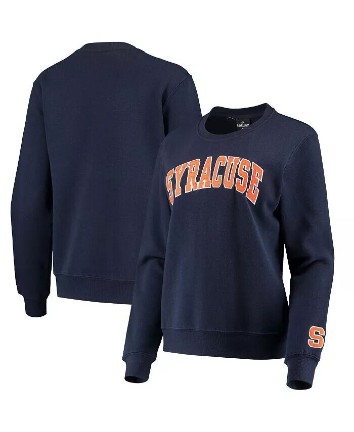 

Женский темно-синий пуловер Syracuse Orange Campanile свитшот Colosseum, синий