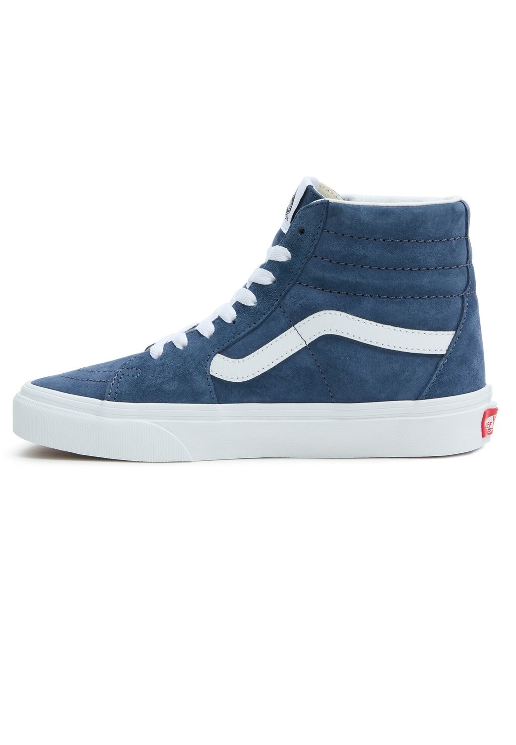 

Высокие кроссовки Vans, винтажная замша цвета свиньи цвета индиго