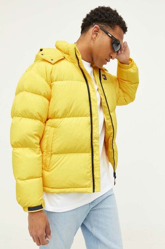 

Пуховик Tommy Jeans, желтый