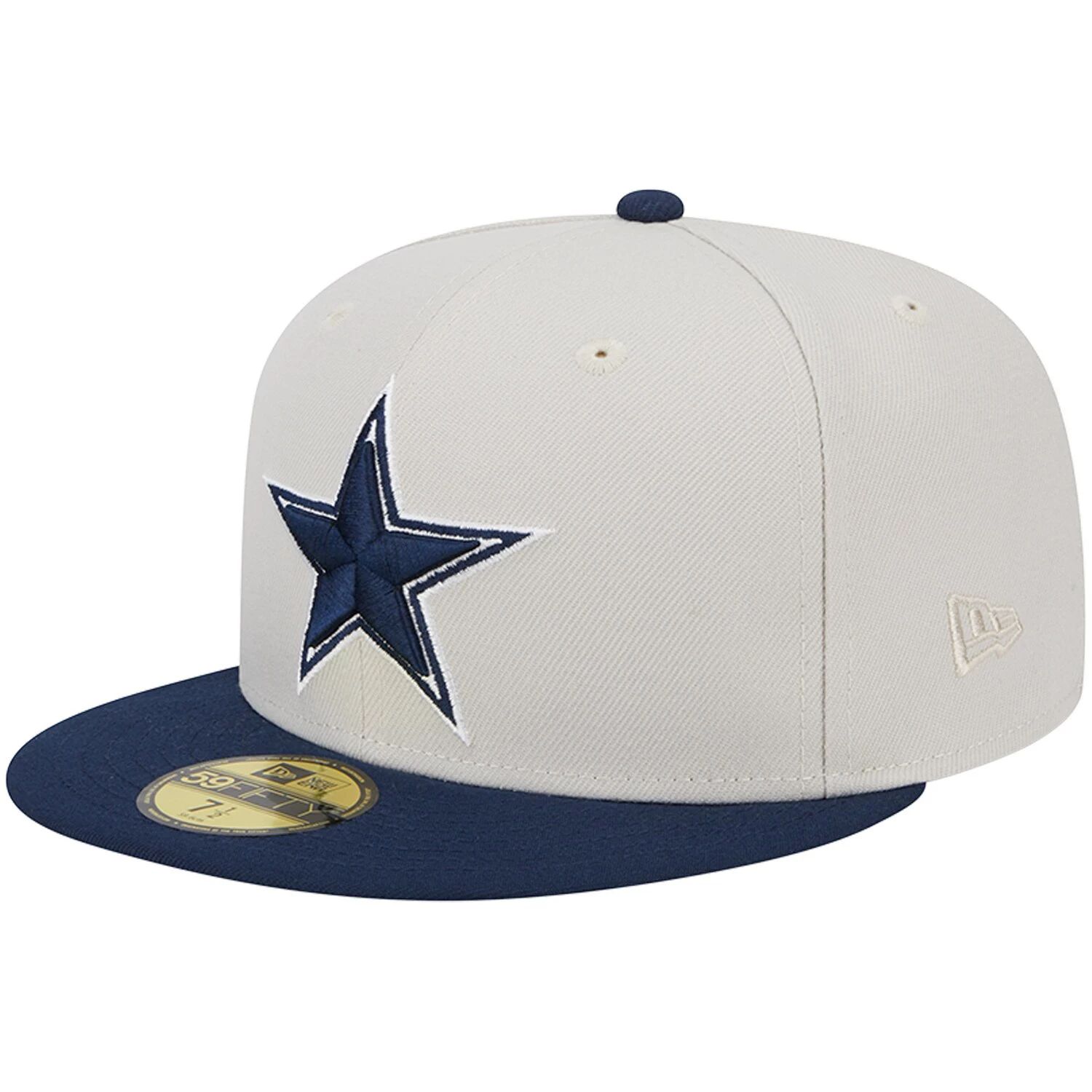 Мужская шляпа New Era цвета хаки/темно-синего цвета Dallas Cowboys Super Bowl Champions 59FIFTY.