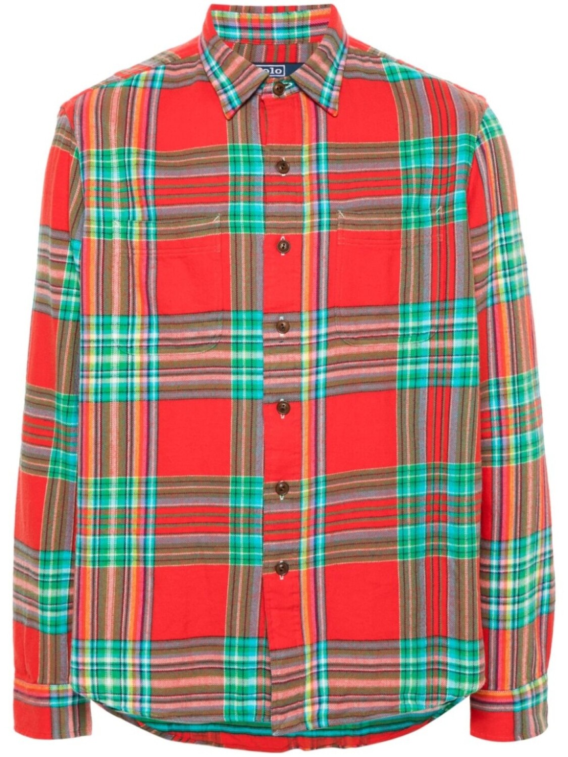 

Polo Ralph Lauren фланелевая рубашка в клетку, красный