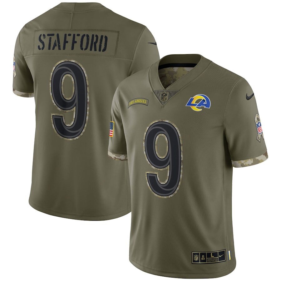 

Джерси Nike Los Angeles Rams, оливковый