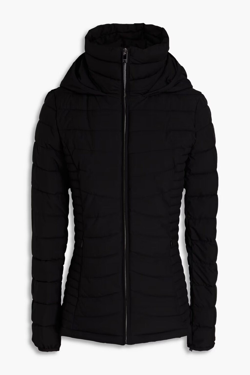 

Стеганая куртка с капюшоном Dkny, черный