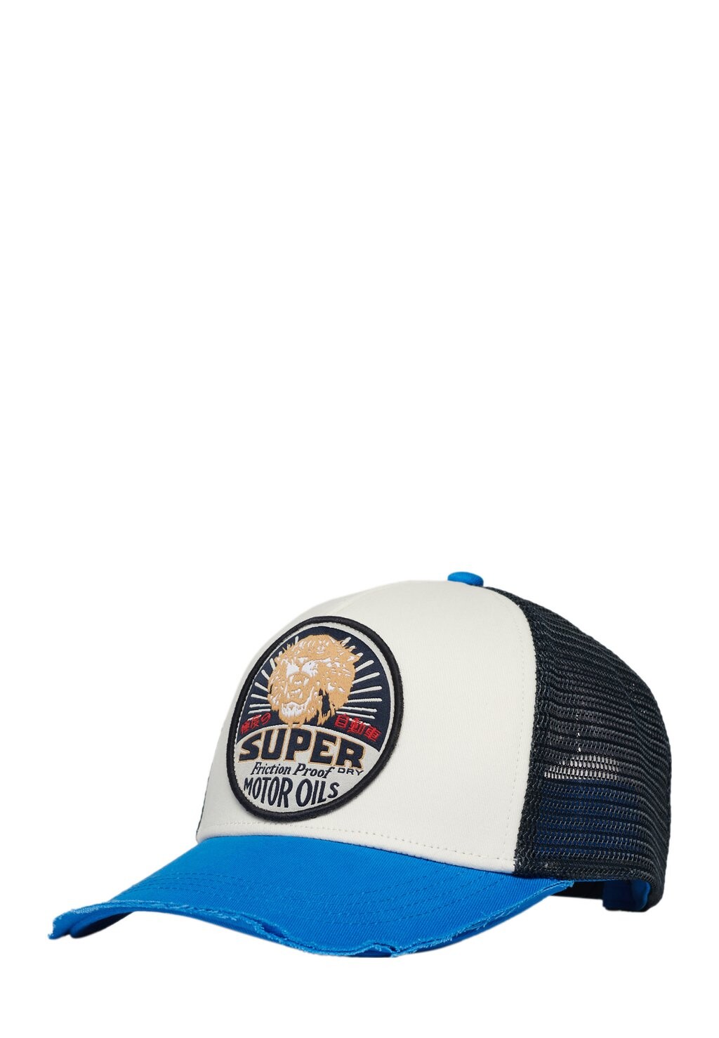 

Бейсболка TRUCKER Superdry, цвет blue