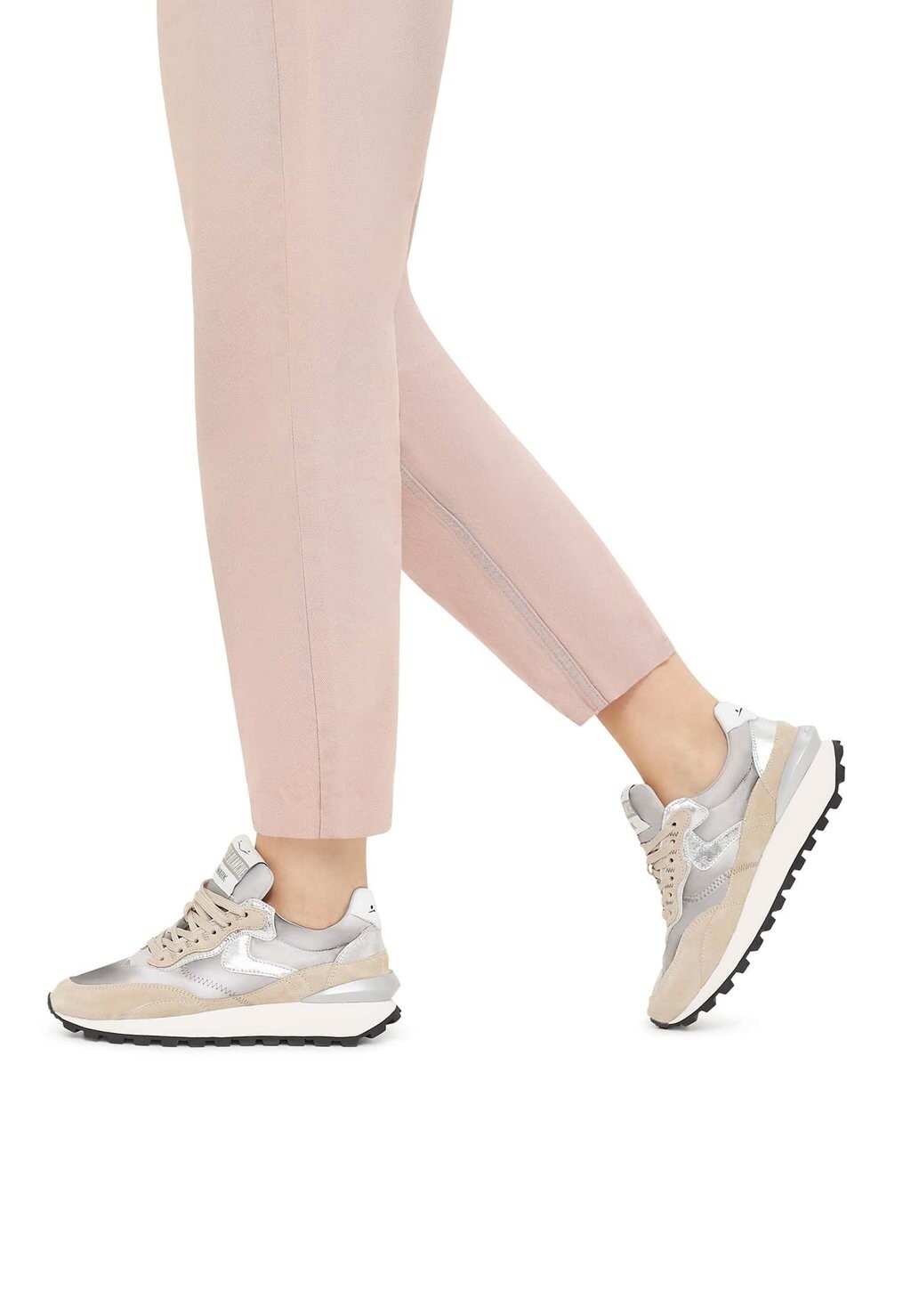 

Низкие кроссовки Qwark Hype Voile Blanche, цвет hellgrau