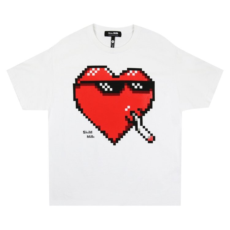

Футболка Skim Milk Dank Love T-Shirt 'White', белый