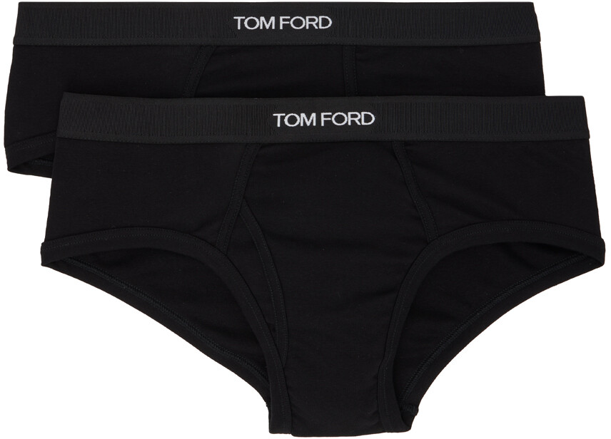 

Набор из двух черных трусов TOM FORD