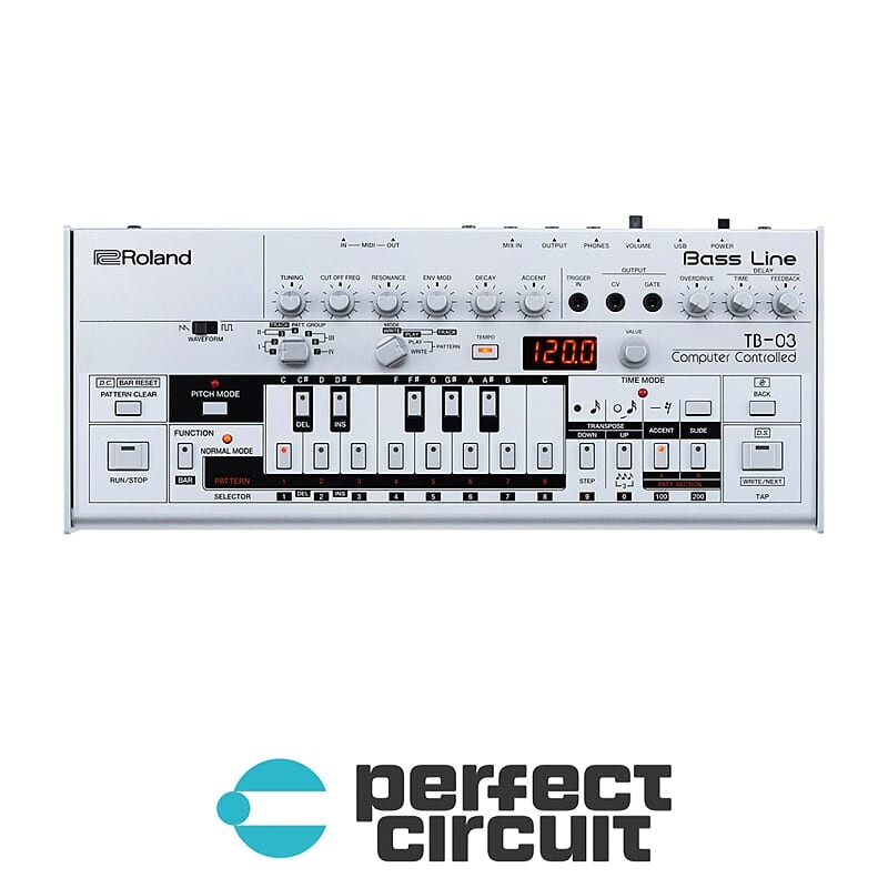 

Звуковой модуль Roland TB-03 Boutique Bass Line Synthesizer TB-03 Boutique Bass Synthesizer