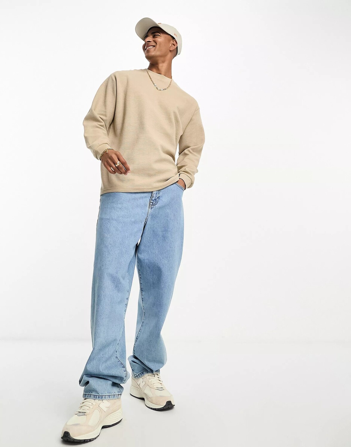 

Толстовка Pull&bear Ottoman Textured, серый