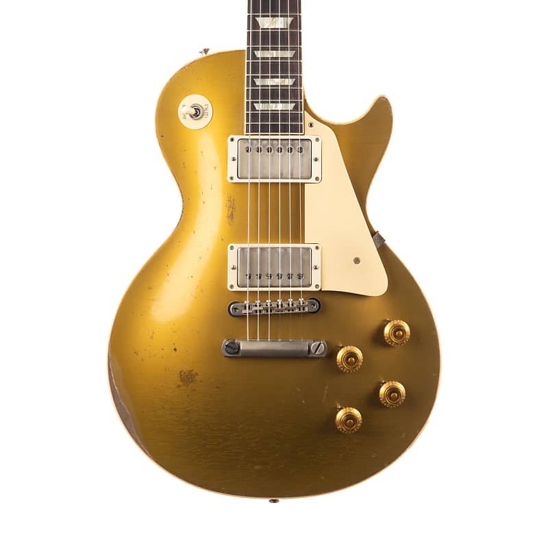 Gibson Custom Shop 1957 Les Paul Goldtop Reissue Ultra Heavy Aged - Double Gold