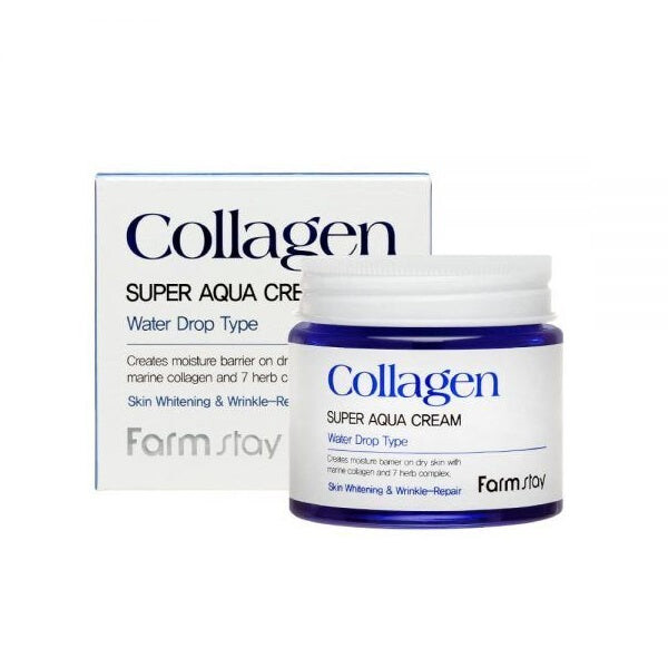 

Farm Stay Collagen Super Aqua Cream Коллагеновый крем интенсивно увлажняющий Water Drop 80мл