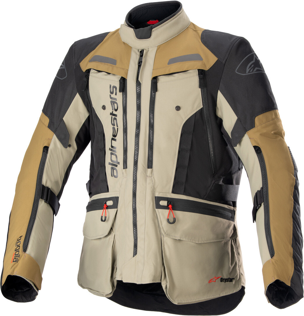 

Alpinestars Bogota Pro Drystar водонепроницаемая мотоциклетная текстильная куртка, оливковый