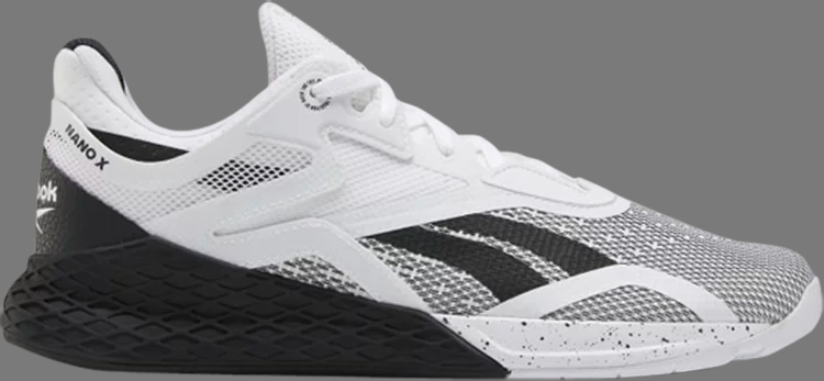 Кроссовки nano 10 'white black' Reebok, белый - фото