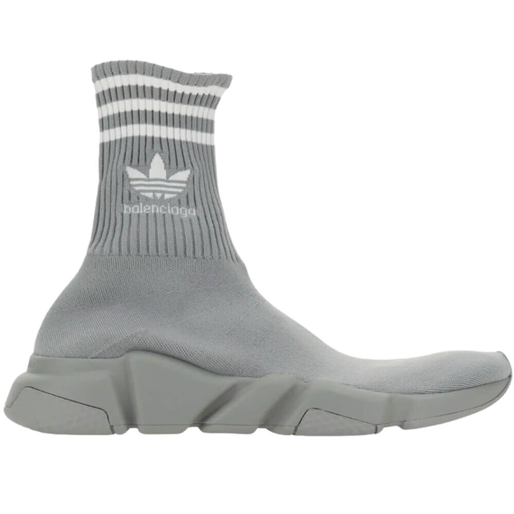 

Кроссовки Balenciaga X Adidas Speed, серый/белый