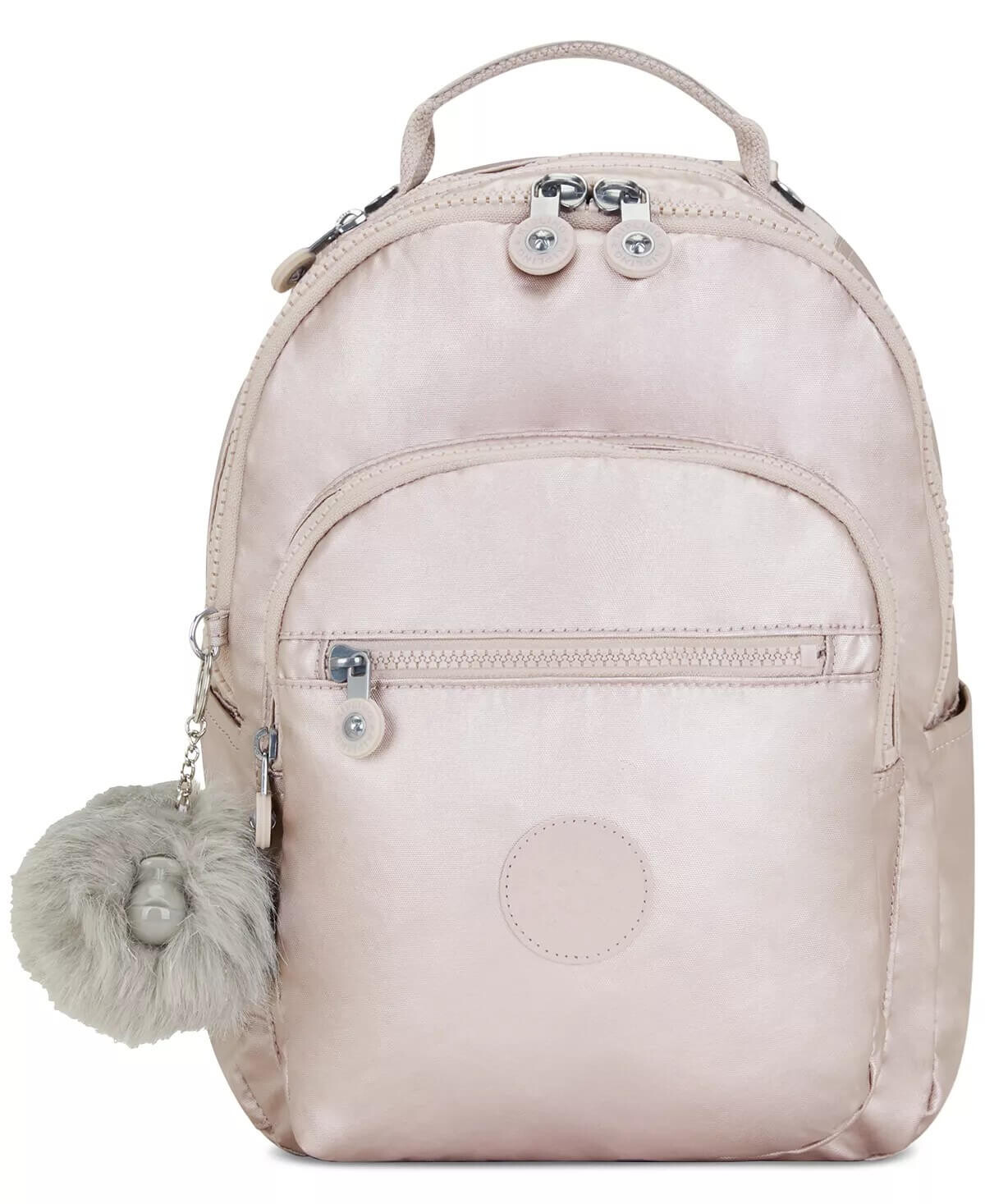 

Рюкзак Kipling Seoul Go, светло-розовый металлик