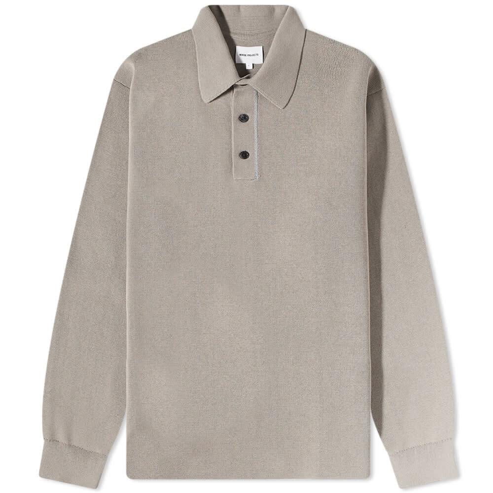 

Футболка Norse Projects Ruben Milano Polo, Серый